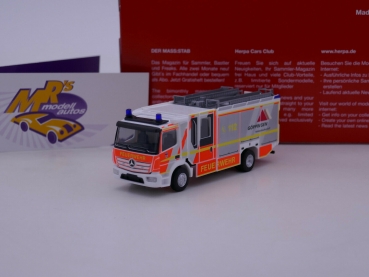 Herpa 096126 # Mercedes Benz Atego `13 Ziegler Z-Cab " Feuerwehr Göppingen " 1:87