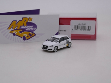 Herpa 946643 # Audi A1 " Leonhard Weiss / Freude am Bauen erleben " 1:87