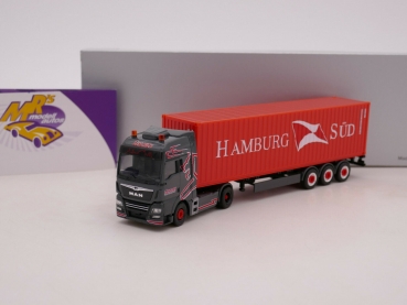 Herpa 944625 # MAN TGX XXL Euro 6c Container-Sattelzug " Oehrlich - Hamburg Süd " 1:87