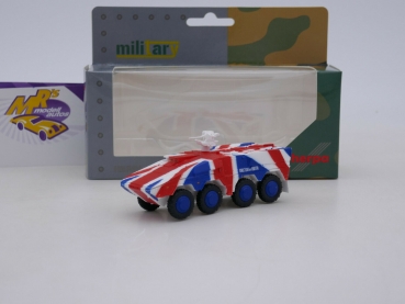 Herpa 746748 # GTK Boxer Vorführfahrzeug " British by Birth " 1:87