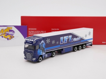Herpa 313261 # DAF XF SSC Kühlkoffersattelzug 2-3achs " IFL - Nachtmahr " 1:87