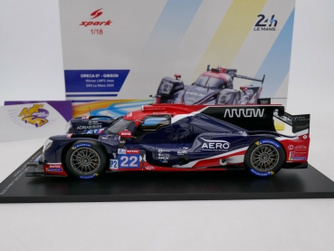 Preview: Spark 18S550 # Oreca 07 Gibson No.22 Winner LMP2 24h. Le Mans 2020 " United Autosport " 1:18