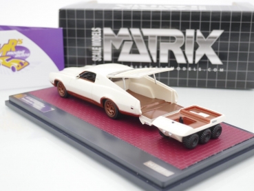 Matrix MX51304-011 # Mercury Montego Sportshauler Concept Baujahr 1972 " weiß " 1:43