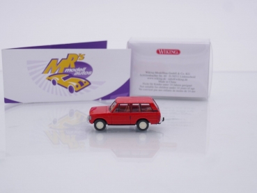 Preview: Wiking 0105 04 # Range Rover Geländewagen Baujahr 1970-1975 " rot " 1:87