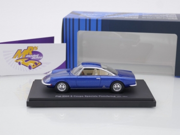 Preview: Autocult Avenue 60091 # Fiat 2300 S Speciale Pininfarina Baujahr 1964 " blaumetallic " 1:43