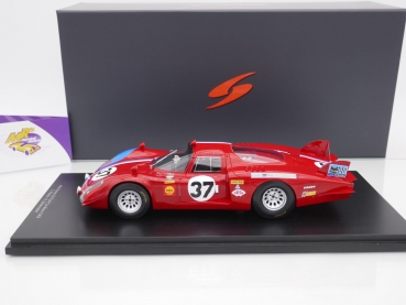 Preview: Spark 18S512 # Alfa Romeo 33/2 Nr.37 24h Le Mans 1968 " Teddy Pilette - Rob Slotemaker - VDS Racing " 1:18