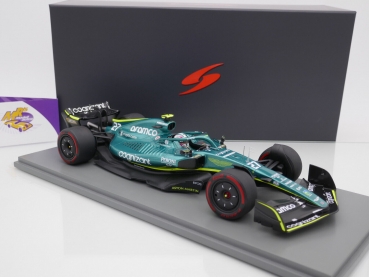 Preview: Spark 18S761 # Aston Martin AMR22 Nr.27 F1 Bahrain GP 2022 " Nico Hülkenberg " 1:18
