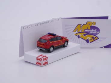 Preview: Busch 53520 # Ford Kuga Einsatzfahrzeug Baujahr 2017 rot " Feuerwehr Weimar " 1:87