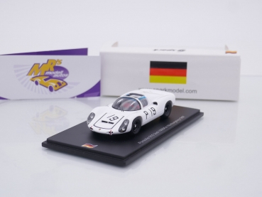 Spark SG819 # Porsche 910 2nd 1000km Nürburgring 1967 " Paul Hawkins - Gerhard Koch " 1:43