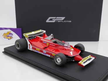 Preview: GP Replicas GP45C # Ferrari 312 T5 Nr.1 Monaco GP 1980 " Jody Scheckter " 1:18