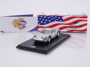 Spark US264 # Porsche 906 6th 12h Sebring 1965 " Joe Buzzetta - Ben Pon " 1:43