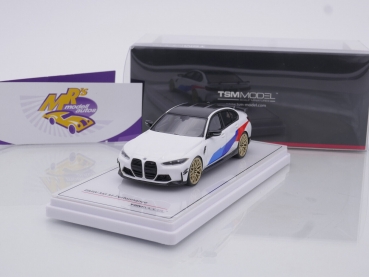 TSM Models 430573 # BMW M3 M-Performance (G80) Baujahr 2021 " alpinweiß " 1:43