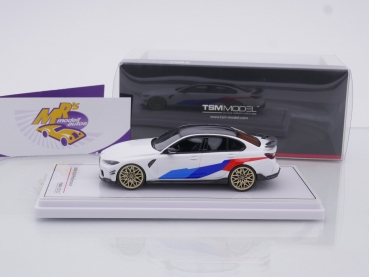 Preview: TSM Models 430573 # BMW M3 M-Performance (G80) Baujahr 2021 " alpinweiß " 1:43