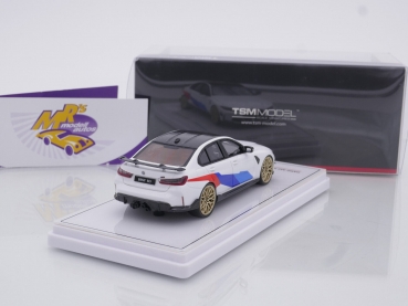 Preview: TSM Models 430573 # BMW M3 M-Performance (G80) Baujahr 2021 " alpinweiß " 1:43