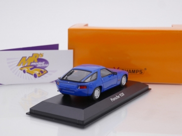 Preview: Maxichamps 940068124 # Porsche 928 S Baujahr 1979 in " dunkelblau " 1:43