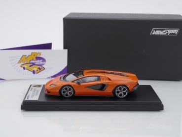 Preview: Look Smart LS529E # Lamborghini Countach LPI 800-4 Baujahr 2022 " orange (arancio) " 1:43