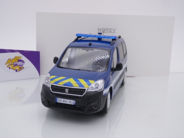 Preview: Norev 184895 # Peugeot Partner Baujahr 2016 " Gendarmerie Frankreich " 1:18