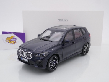 Norev 183283 # BMW X5 Geländewagen Baujahr 2019 " dunkelblaumetallic " 1:18