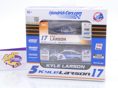 Preview: Lionel Racing CX52565HDDKL2GF # 2 Car Set Chevrolet Camaro NASCAR Indycar 2025 " Kyle Larson - HendrickCars.com Double HD1100 " 1:64