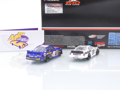 Lionel Racing WXX2565JRM100ST # 4 Car Set Chevrolet Camaro NASCAR Xfinity " JR Motorsports 100 Xfinty Wins " 1:64