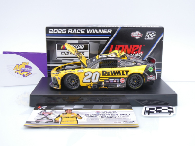 Lionel Racing W202523DWLCDD # Toyota Camry NASCAR 2025 " Christopher Bell - DeWalt Atlanta Win " 1:24