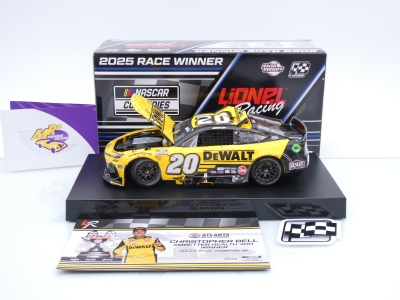 Preview: Lionel Racing W202523DWLCDD # Toyota Camry NASCAR 2025 " Christopher Bell - DeWalt Atlanta Win " 1:24