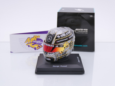 Spark 5HF199 # Helm Formel 1 Team Mercedes " George Russell  China GP 2025 " 1:5