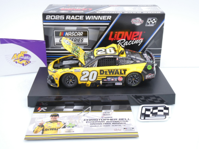 Preview: Lionel Racing W202523DWLCD7 # Toyota Camry NASCAR 2025 " Christopher Bell - DeWalt COTA Win " 1:24