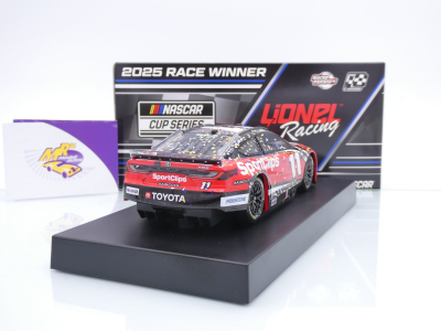 Preview: Lionel Racing W112523SCTDHL # Toyota Camry NASCAR 2025 " Denny Hamlin - Sport Clips Throwback Darlington Win " 1:24