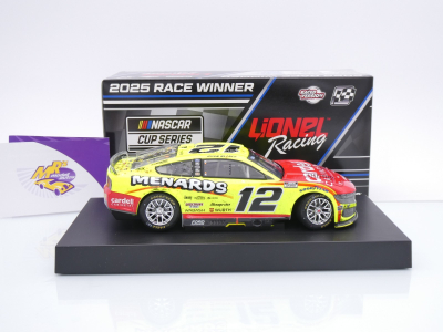 Preview: Lionel Racing W122523MENRB9 # Ford Mustang NASCAR 2025 " Ryan Blaney - Menards Nashville Win " 1:24
