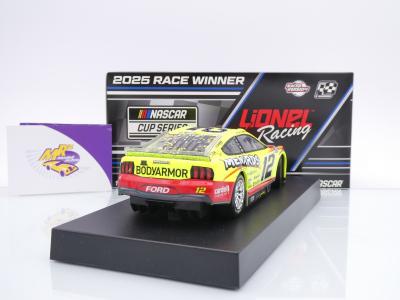 Preview: Lionel Racing W122523MENRB9 # Ford Mustang NASCAR 2025 " Ryan Blaney - Menards Nashville Win " 1:24