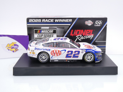 Preview: Lionel Racing W222523AAIJLG # Ford Mustang NASCAR 2025 " Joey Logano - AAA Texas Win " 1:24
