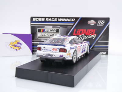Preview: Lionel Racing W222523AAIJLG # Ford Mustang NASCAR 2025 " Joey Logano - AAA Texas Win " 1:24