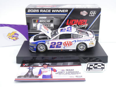Preview: Lionel Racing W222523AAIJLG # Ford Mustang NASCAR 2025 " Joey Logano - AAA Texas Win " 1:24
