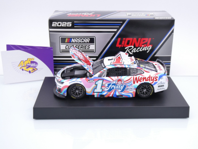 Preview: Lionel Racing CX12523WEFRZ # Chevrolet Camaro NASCAR 2025 " Ross Chastain - Wendy's Frosty " 1:24