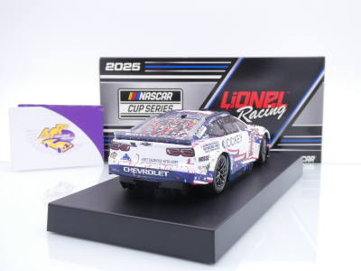 Preview: Lionel Racing WX12523JOKRZM # Chevrolet Camaro NASCAR 2025 " Ross Chastain - Jockey x Folds of Honor Salutes Charlotte Win " 1:24