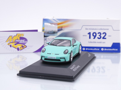 Solido S4316503 # Porsche 911 (992) GT3 Touring Baujahr 2023 " Mintgrün " 1:43
