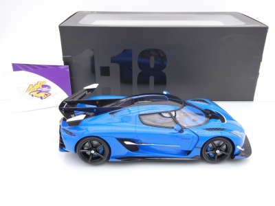Preview: GT Spirit GT1002 # Koenigsegg Jesko Baujahr 2025 " Blahajblau " 1:18