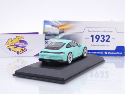 Preview: Solido S4316503 # Porsche 911 (992) GT3 Touring Baujahr 2023 " Mintgrün " 1:43