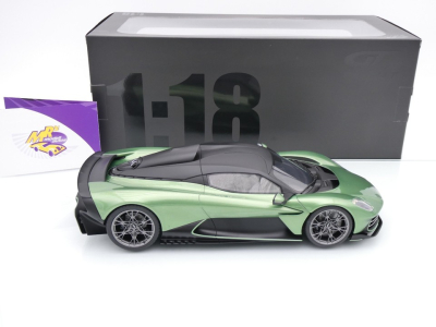 Preview: GT Spirit GT558 # Aston Martin Valhalla Baujahr 2025 " Iridescentgrünmetallic " 1:18
