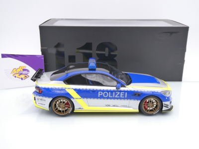 Preview: GT Spirit GT573 # BMW M2 AC Schnitzer ACS2 Baujahr 2024 " Essen Motor Show POLIZEI " 1:18