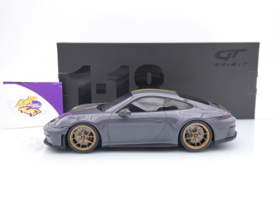 Preview: GT Spirit GT577 # Porsche 911 (991.2) GT3 Touring Baujahr 2025 " dunkelgrau " 1:18