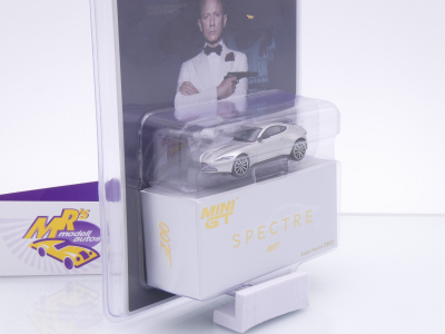 Preview: TSM MINI GT MGT00910-007E # Aston Martin DB10 2015 " James Bond Spectre - England " 1:64