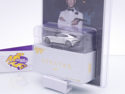 Preview: TSM MINI GT MGT00910-007E # Aston Martin DB10 2015 " James Bond Spectre - England " 1:64