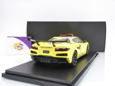 Preview: Top Speed TS0645 # Chevrolet Corvette ZR1 Baujahr 2025 " Accelerate Yellow " 1:18