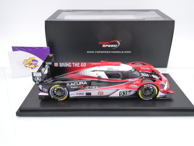 Preview: Top Speed TS0649 # Acura ARX-06 GTP Hypercar #93 3rd 12h Sebring 2025 " Meyer Shank Racing " 1:18