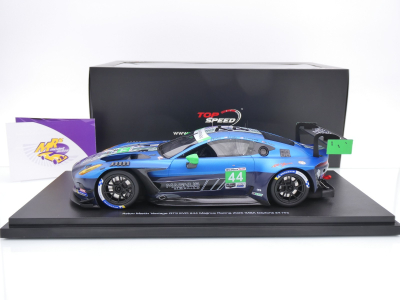 Preview: Top Speed TS0682 # Aston Martin Vantage GT3 #44 24h Daytona 2025 " Magnus Racing " 1:18