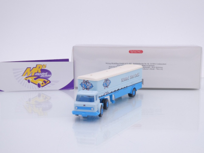 Wiking 0513 30 # International Harvester Baujahr 1962 " Global Van Lines " 1:87