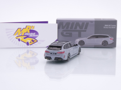 Preview: TSM MINI GT MGT01096-L # BMW M5 (G99) Touring Baujahr 2025 LHD " Brooklyn Grey Metallic " 1:64