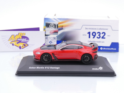 Preview: Solido S4314104 # Aston Martin V12 Vantage Baujahr 2023 " Scorpusrot " 1:43